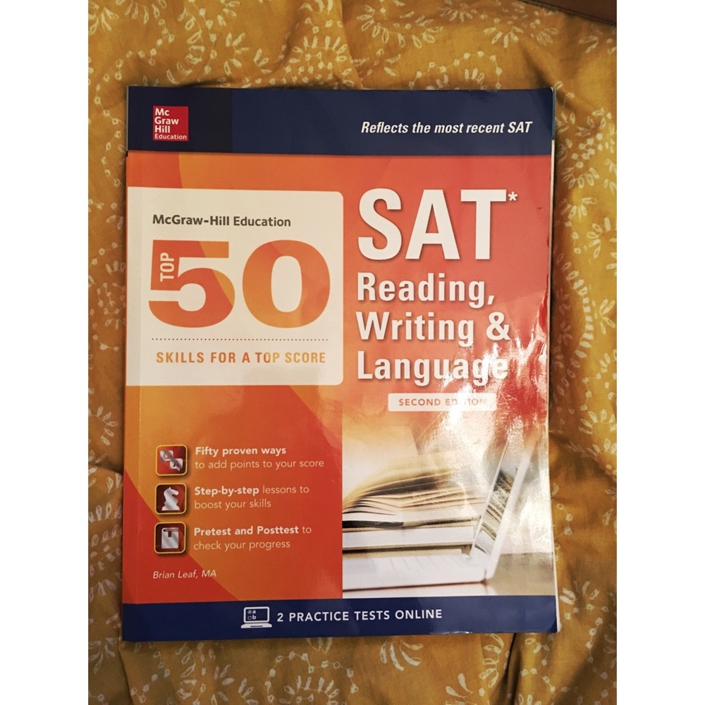 McGraw-Hill Education SAT Book